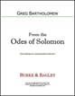 From the Odes of Solomon SATB choral sheet music cover